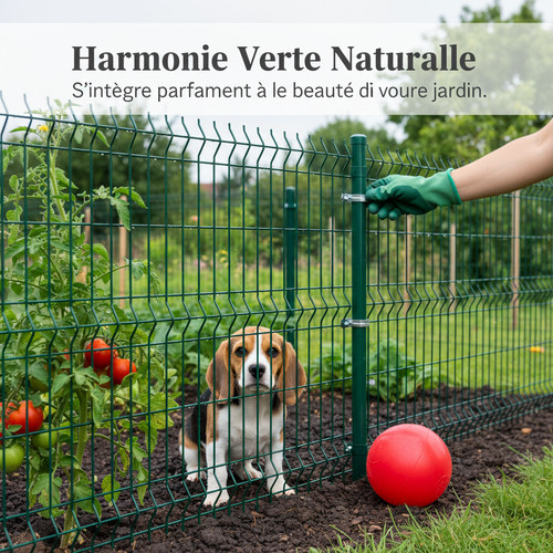 Clôture jardin - clôture, de