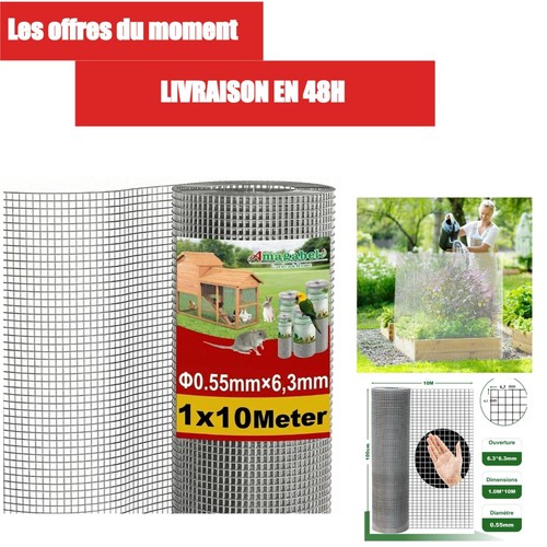Amagabeli grillage galvanisé - grillage,